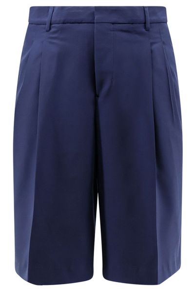 AMI Pleated Tailored Shorts