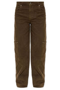 Moncler Logo Patch Cargo Jeans