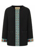 Valentino Embellished Crewneck Jacket