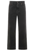 Chloé High-Waisted Cropped Jeans