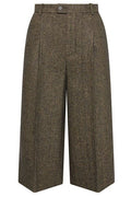 Saint Laurent Mid-Rise Tailored Culottes