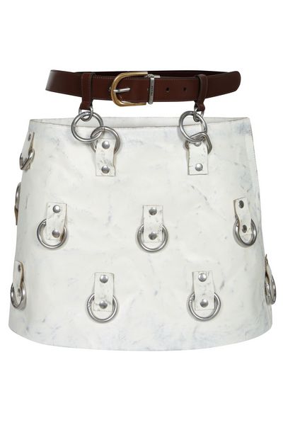 Prada Embellished Mini Skirt