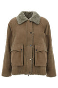 Brunello Cucinelli Fuzzy Outerwear Jacket