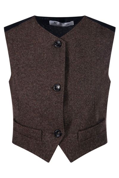 Max Mara Bikini Button-Up Gilet