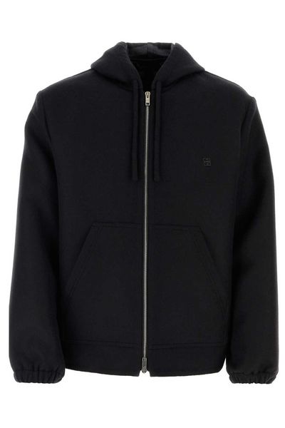 Givenchy 4G Pattern Zipped Hoodie