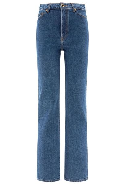 Khaite Danielle High-Waist Straight Jeans