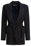 Max Mara Talento Tied Long-Sleeved Jacket