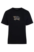 Burberry EKD Check Crewneck T-Shirt