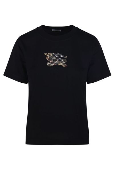 Burberry EKD Check Crewneck T-Shirt