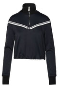Off-White Zip-Up Straight Hem Track Jacket