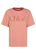 Chloé Logo Printed Crewneck T-Shirt