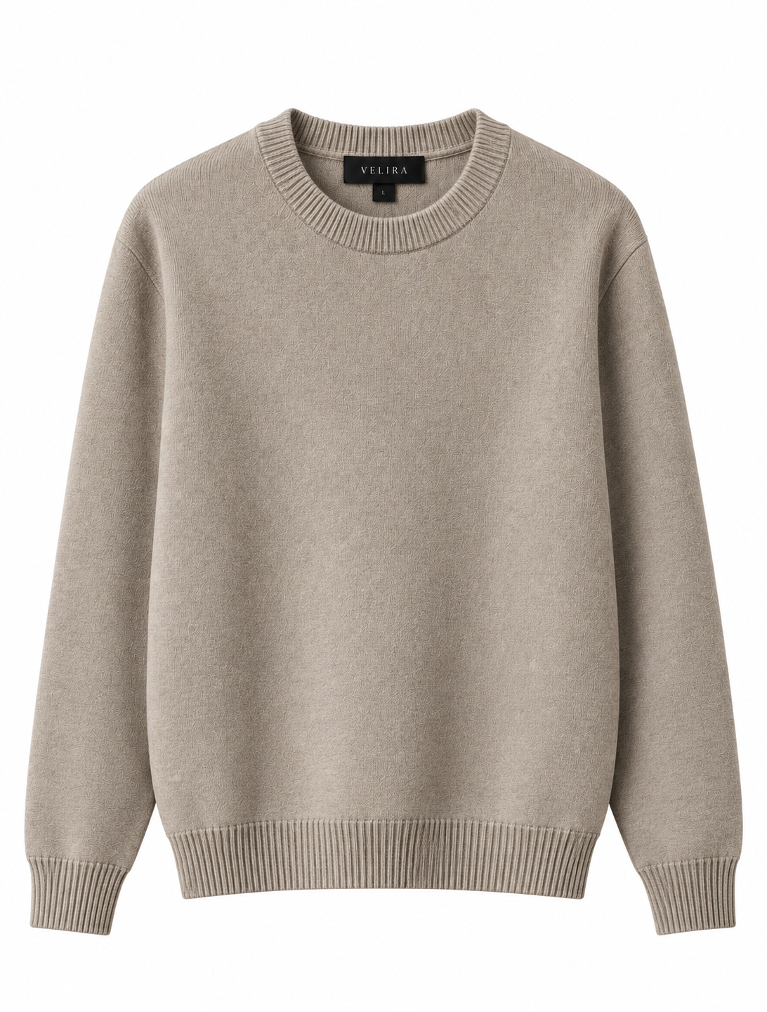 Velira Cream Knit Sweater