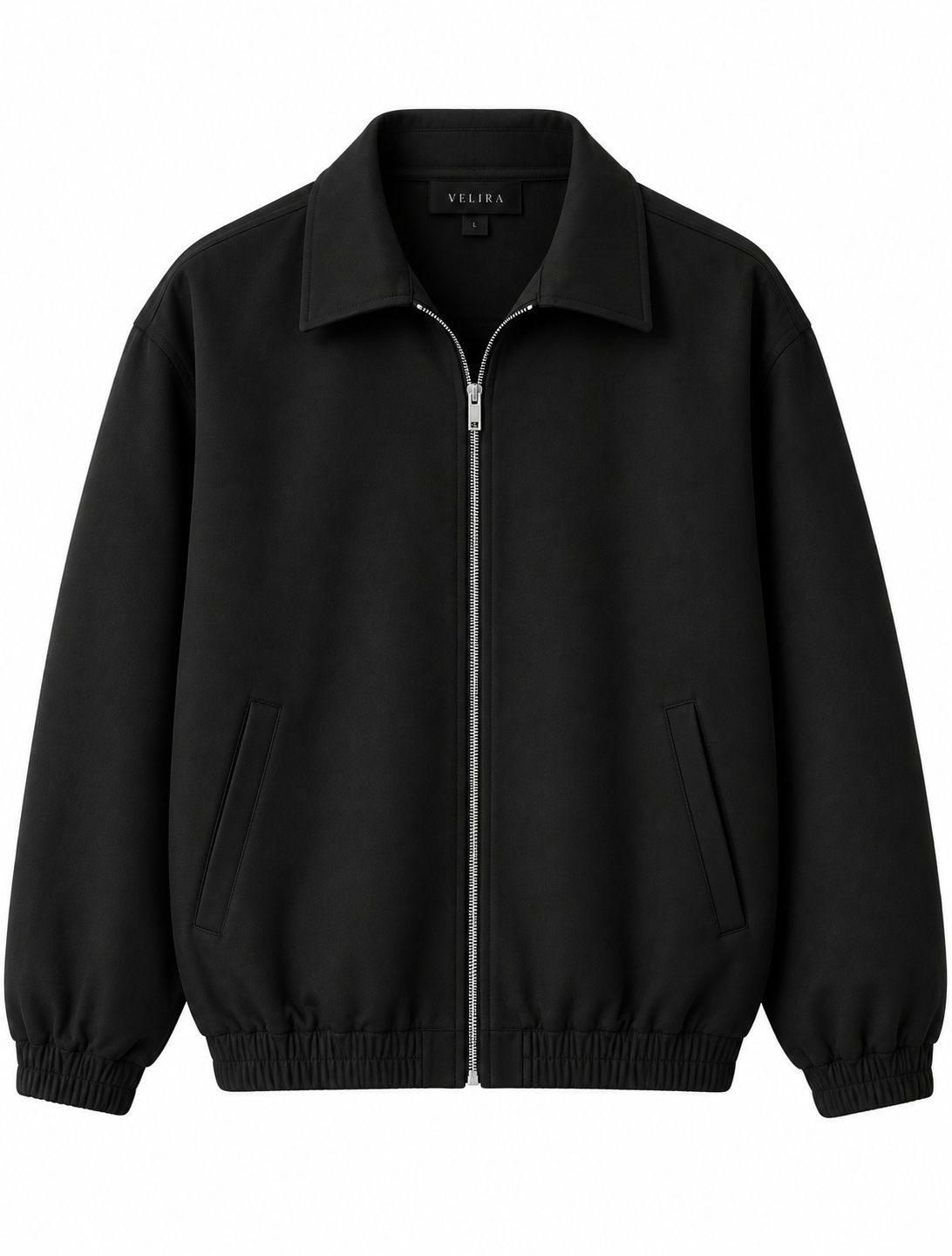 Velira Black Harrington Jacket