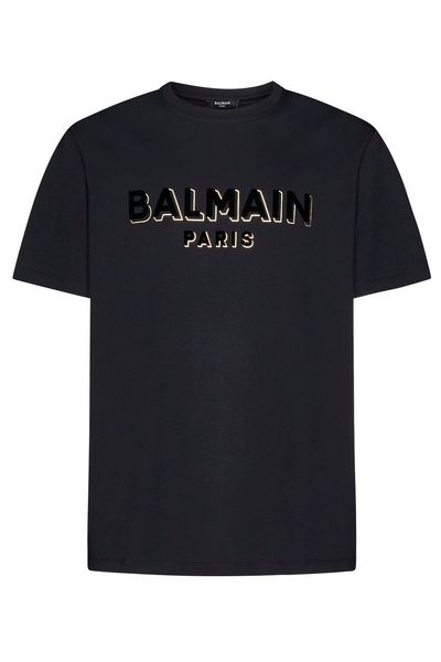 Balmain Logo Detailed Crewneck T-Shirt