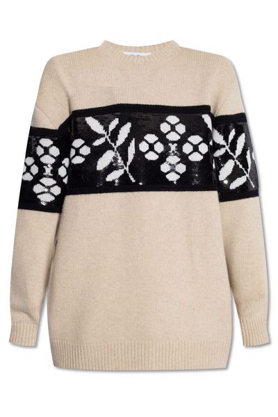 Max Mara Faggi Sequin Detailed Jumper