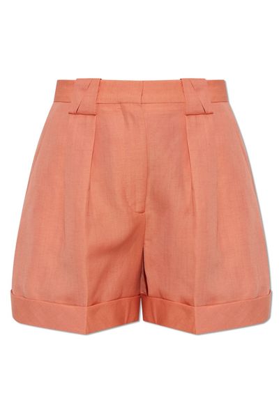 Versace Pleated Cuffed Shorts