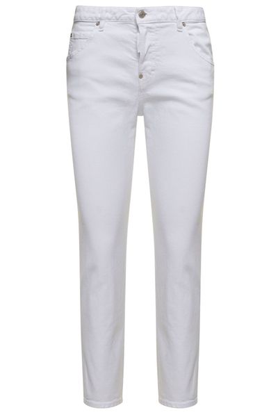 Dsquared2 Logo Patch Skinny Jeans