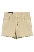 Dondup Button-Fly Frayed-Hem Shorts
