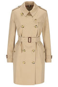 Burberry Kensington Heritage Double-Breasted Trench Coat