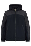 Herno Mesh Sleeve Hooded Jacket