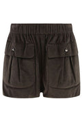 The Mannei Kazbek Buttoned Flap Shorts