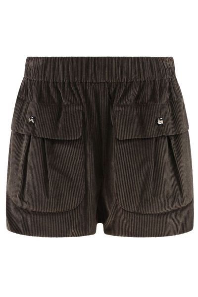 The Mannei Kazbek Buttoned Flap Shorts