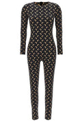 Marine Serre Crescent Moon Printed Crewneck Jumpsuit
