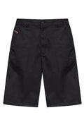 Diesel Logo Detail Buttoned Shorts