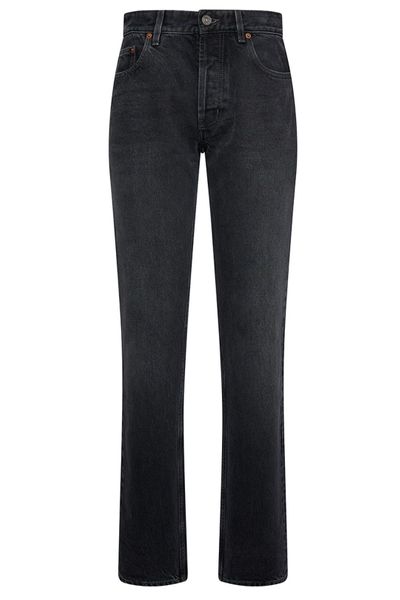 Saint Laurent Relax Straight-Leg Jeans
