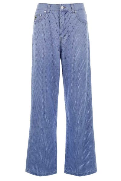 Lois Asha Embellished Straight-Leg Jeans