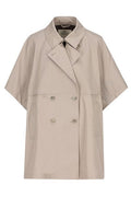 Herno Double Breasted Trench Poncho