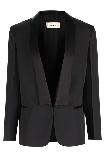 Fendi Shawl Lapels Tailored Blazer