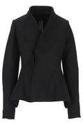 Rick Owens Moog Fitted Peplum Jacket