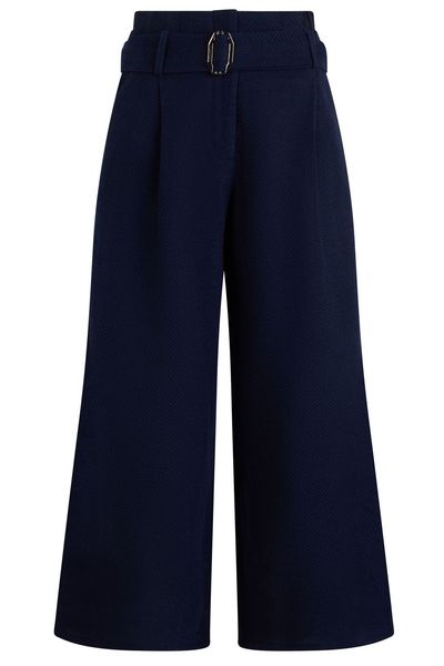 Moorer High-Waist Wide-Leg Pants