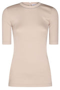 Brunello Cucinelli Crewneck Short-Sleeved Top