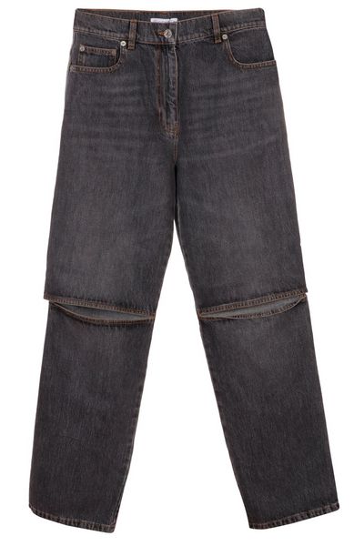 JW Anderson Cut-Out Detailed Denim Jeans
