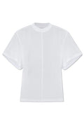 Balenciaga Asymmetric Sheer T-Shirt
