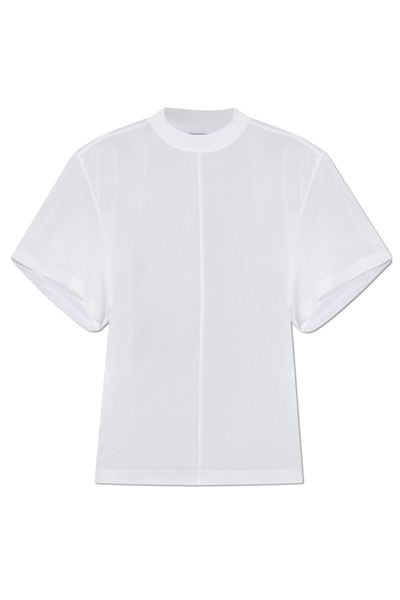 Balenciaga Asymmetric Sheer T-Shirt