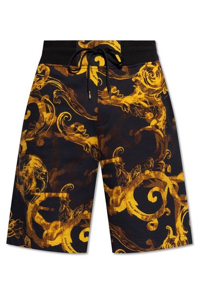 Versace Jeans Couture Barocco-Printed Drawstring Track Shorts
