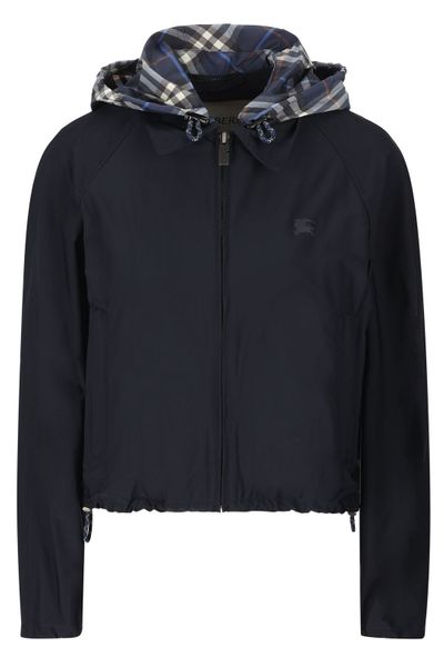 Burberry Cropped Newcott Hooded Jacket