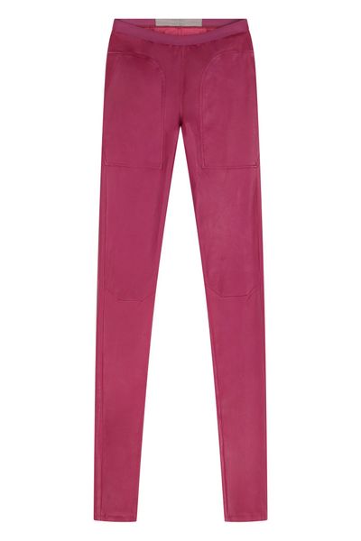 Rick Owens Leather Skinny Cut Leggings