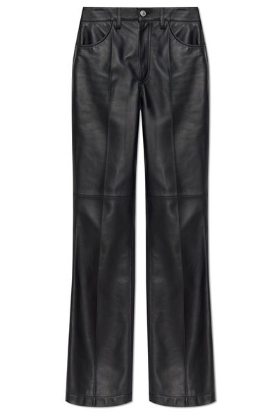 The Attico Leather Trousers