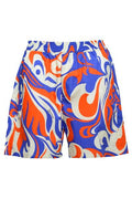 Dsquared2 Palms Beach Waves Elasticated Waistband Shorts