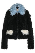 Marni Shearling Colour-Block Jacket