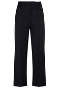 'S Max Mara High Waist Straight Leg Pants