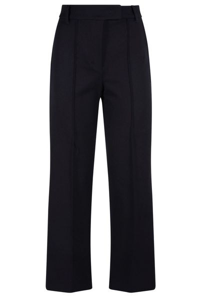 'S Max Mara High Waist Straight Leg Pants