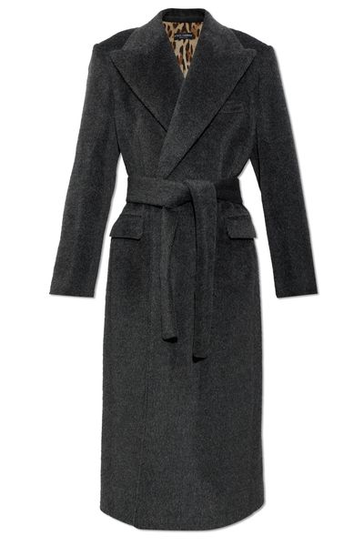 Dolce & Gabbana Belted Long Coat