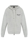 Dsquared2 Logo-Embroidered Drawstring Hoodie