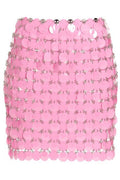 Paco Rabanne Chainmail High-Waist Mini Skirt