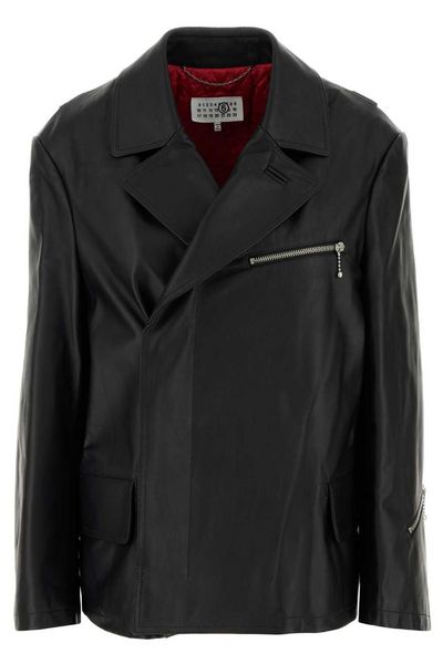 MM6 Maison Margiela Leather Jacket